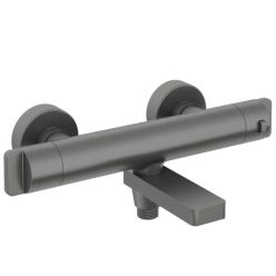   Kádtöltő csaptelep, Deante Therm termosztatikus kádtöltő csaptelep, titanium BCH_D1BT