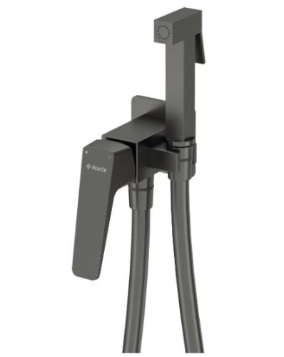 Falba süllyesztett csaptelep, Deante Blur bidé csaptelep, titanium BQL_D34M