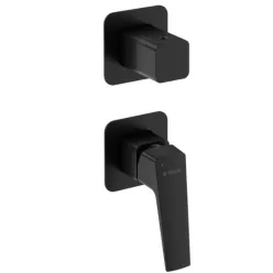   Falba süllyesztett csaptelep, Deante Blur zuhany csaptelep zuhanyváltóval, fekete BQL_N44P