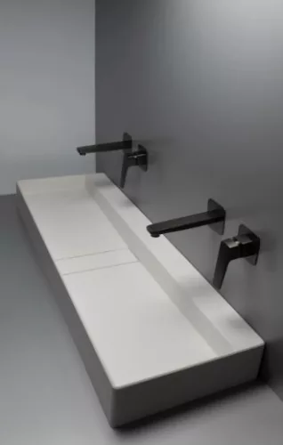 Falba süllyesztett csaptelep, Deante Blur mosdó csaptelep, fekete BQL_N54L