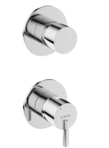 Falba süllyesztett csaptelep, Deante Silia zuhany csaptelep zuhanyváltóval, króm BQS_044P