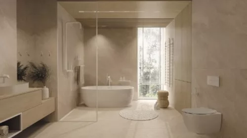 Kádtöltő csaptelep, Deante Silia kádtöltő csaptelep, szabadonálló, zuhanyszettel, fehér BQS_A17M