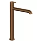 Mosdó csaptelep, Deante Silia mosdó csaptelep, magas, szálcsiszolt bronz BQS_C20K