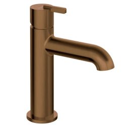   Mosdó csaptelep, Deante Silia mosdó csaptelep, szálcsiszolt bronz BQS_C20M