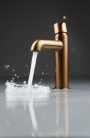 Mosdó csaptelep, Deante Silia mosdó csaptelep, szálcsiszolt bronz BQS_C20M