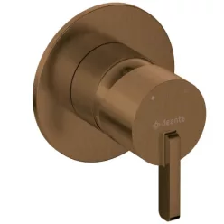   Falba süllyesztett csaptelep, Deante Silia zuhany csaptelep, szálcsiszolt bronz BQS_C44L