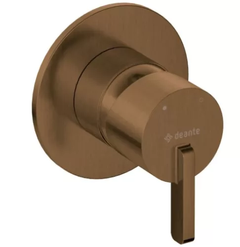 Falba süllyesztett csaptelep, Deante Silia zuhany csaptelep, szálcsiszolt bronz BQS_C44L