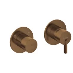   Falba süllyesztett csaptelep,Deante Silia zuhany csaptelep,vízszintes,szálcsiszolt bronz BQS_C46P