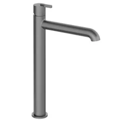   Mosdó csaptelep, Deante Silia mosdó csaptelep, magas, titanium BQS_D20K
