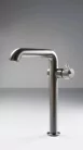 Mosdó csaptelep, Deante Silia mosdó csaptelep,magas,szögletes kifolyóval,titanium BQS_D24K