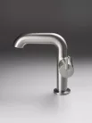 Mosdó csaptelep, Deante Silia mosdó csaptelep, szögeletes kifolyócsővel, titanium BQS_D24M