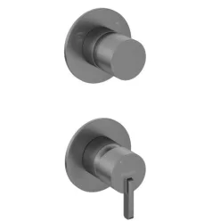   Falba süllyesztett csaptelep, Deante Silia zuhany csaptelep zuhanyváltóval,titanium BQS_D44P