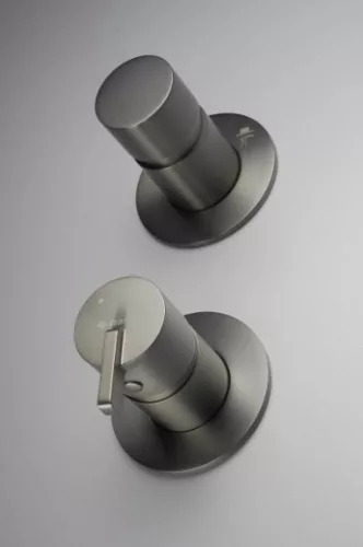 Falba süllyesztett csaptelep, Deante Silia zuhany csaptelep zuhanyváltóval,titanium BQS_D44P