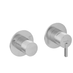   Falba süllyesztett csaptelep,Deante Silia zuhany csaptelep,vízszintes,szálcsiszolt acél, BQS_F46P