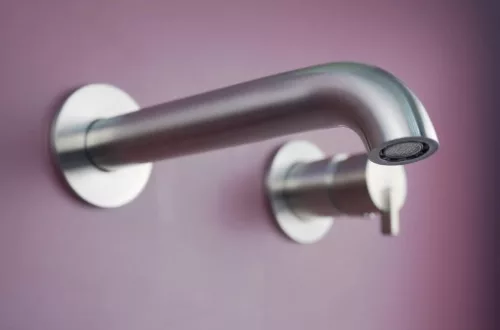 Falba süllyesztett csaptelep, Deante Silia mosdó csaptelep, szálcsiszolt acél BQS_F54L