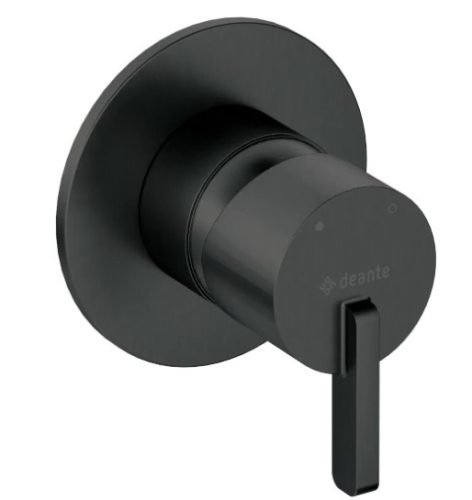 Falba süllyesztett csaptelep, Deante Silia zuhany csaptelep zuhanyváltó nélkül, fekete BQS_N44L