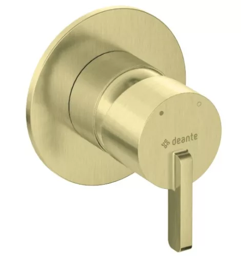 Falba süllyesztett csaptelep, Deante Silia zuhany csaptelep, szálcsiszolt arany BQS_R44L