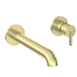   Falba süllyesztett csaptelep, Deante Silia mosdó csaptelep, szálcsiszolt arany BQS_R54L