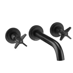   Falba süllyesztett csaptelep, Deante Temisto mosdó csaptelep, fekete BQT_N54D