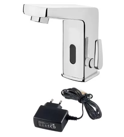 Infrás csaptelep, Deante Sensor érintés nélküli, hőmérséklet állítással, króm 230/6V BCH_029V