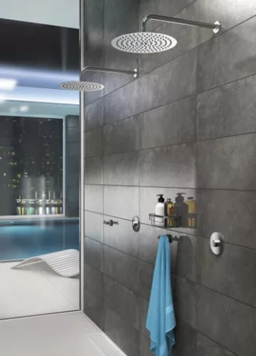 Falba süllyesztett csaptelep, Deante Press időzáras zuhany csaptelep, króm BBH_048L