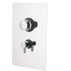   Falba süllyesztett csaptelep, Deante Press időzáras zuhany csaptelep, króm BBH_048P