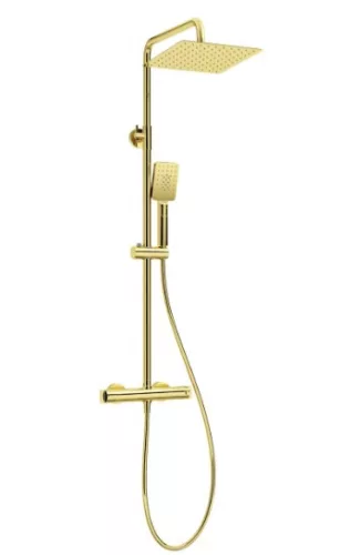 Zuhanyszett, Deante Therm termosztatikus zuhany csapteleppel,arany NAC_Z4HT
