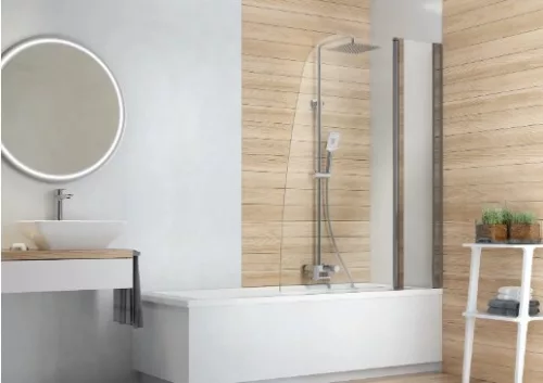 Zuhanyszett, Deante Alpinia zuhanyszett kádtöltő csapteleppel, króm NAC_01AM