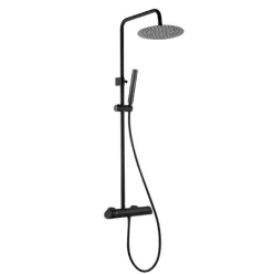   Zuhanyszett, Deante Arnika zuhanyszett zuhany csapteleppel, fekete NAC_N1QK