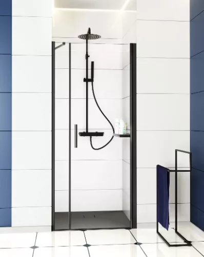 Zuhanyszett, Deante Arnika zuhanyszett zuhany csapteleppel, fekete NAC_N1QK