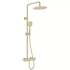   Zuhanyszett, Deante Arnika zuhanyszett zuhany csapteleppel,szálcsiszolt arany NAC_R1QK