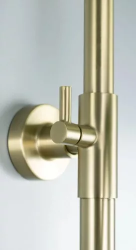 Zuhanyszett, Deante Arnika zuhanyszett zuhany csapteleppel,szálcsiszolt arany NAC_R1QK