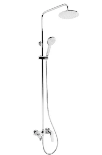 Zuhanyszett, Deante Coriander zuhanyszett kádtöltő csapteleppel, króm NAC_01JM