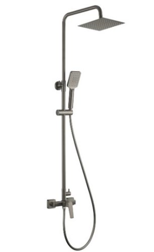 Zuhanyszett, Deante Blur zuhanyszett zuhany csapteleppel, titanium NQL_D4XM