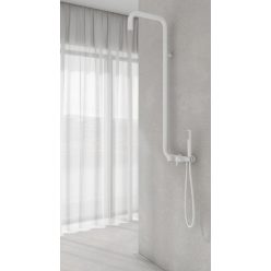   Zuhanyszett, Deante Silia zuhanyszett  zuhany csapteleppel, fehér NQS_A4XM