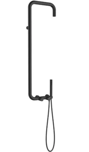 Zuhanyszett, Deante Silia zuhanyszett zuhany csapteleppel, fekete NQS_N4XM