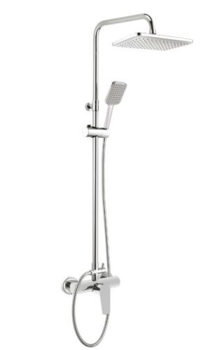 Zuhanyszett, Deante Tubo zuhanyszett zuhany csapteleppel, króm NUT_04XM