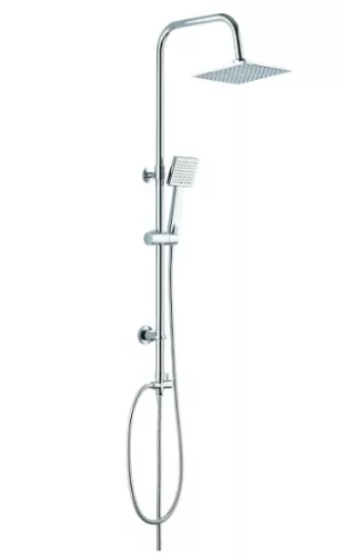 Zuhanyszett, Deante Floks zuhanyszett csaptelep nélkül, króm NAC_01FK