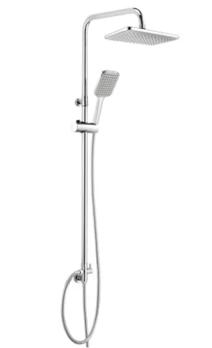 Zuhanyszett, Deante Tubo zuhanyszett csaptelep nélkül, króm NUT_05XM