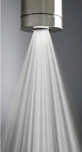 Zuhanyszett, Deante Silia szabadonálló zuhanyoszlop, szálcsiszolt acél NQS_F4GM