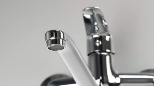 Mosogató csaptelep, Deante Boro mosogató csaptelep, fali, króm BMO_080M