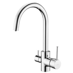   Mosogató csaptelep, Deante mosogató csaptelep vízszűrő csatlakozóval, króm BCH_064M