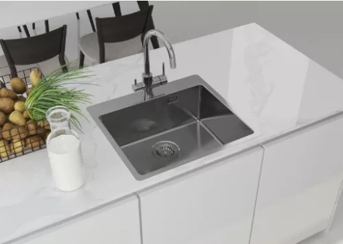 Mosogató csaptelep, Deante mosogató csaptelep vízszűrő csatlakozóval, króm BCH_064M