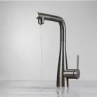 Mosogató csaptelep, Deante Eridan vízszűrő csatlakozóval,titanium BRE_D75M