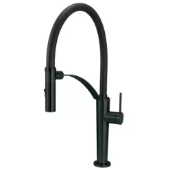   Mosogató csaptelep,Deante Corda rugalmas kifolyóval, 2 áramlási típus fekete BRC_N72M