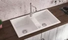 Mosogató csaptelep, Deante Tamizo mosogató csaptelep szögletes kifolyócsővel, króm BQT_063M
