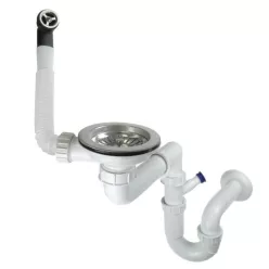   Mosogató szifon, Deante szifon gránit mosogatókhoz, 1 medencés, Space-Saver ZXY_9949