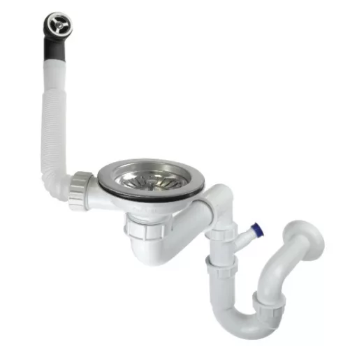 Mosogató szifon, Deante szifon gránit mosogatókhoz, 1 medencés, Space-Saver ZXY_9949