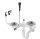 Mosogató szifon,Deante Space-Saver szifon gránit mosogatókhoz,1,5-2 medencés,Space-Saver ZXY_9983