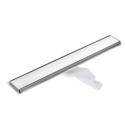   Padlóösszefolyó, Deante zuhanyfolyóka, 80 cm, szálcsiszolt acél KOS_008D